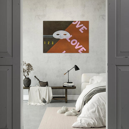Love, Love, Love Gertrude Stein - 1928 - Charles Demuth Brushed Aluminum Print - 70x100 cm / 28x40 inches | Charles Demuth Aluminum Print | Charles Demuth Prints