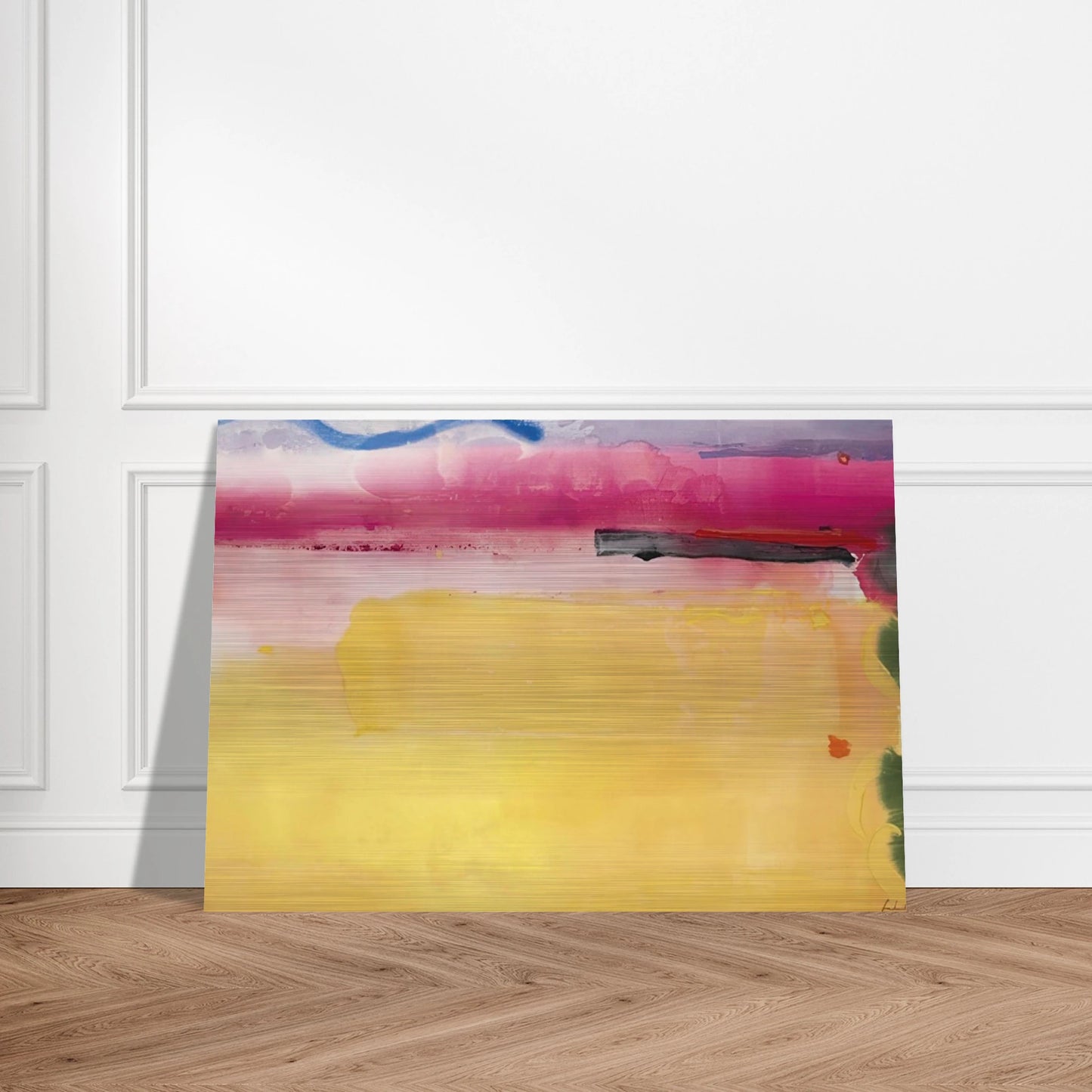Black-Eyed Susan - 1988 - Helen Frankenthaler Brushed Aluminum Print - 70x100 cm / 28x40 inches | Helen Frankenthaler Aluminum Print | Helen Frankenthaler Prints
