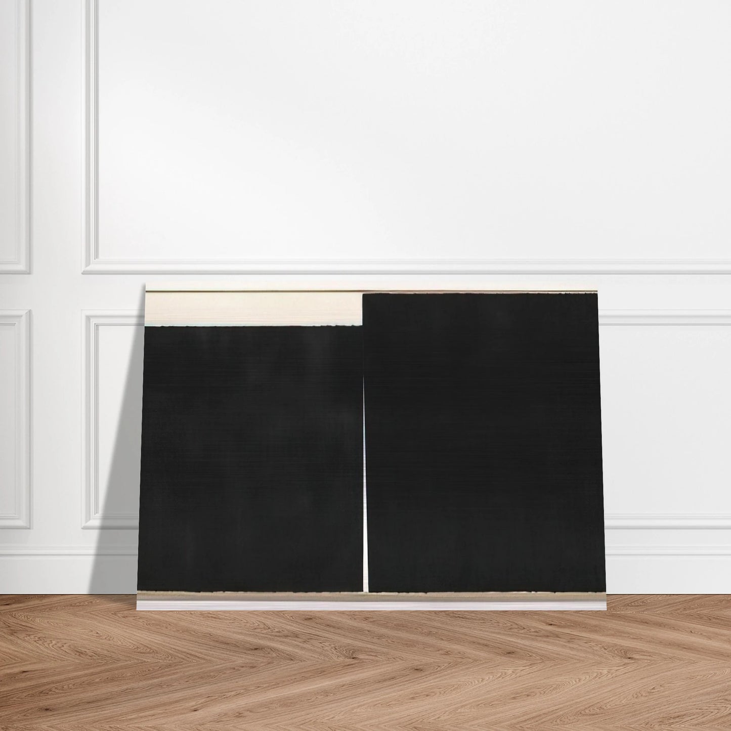 NO MANDATORY PATRIOTISM 1989 - Richard Serra Brushed Aluminum Print - 70x100 cm / 28x40 inches | Richard Serra Aluminum Print | Richard Serra Prints