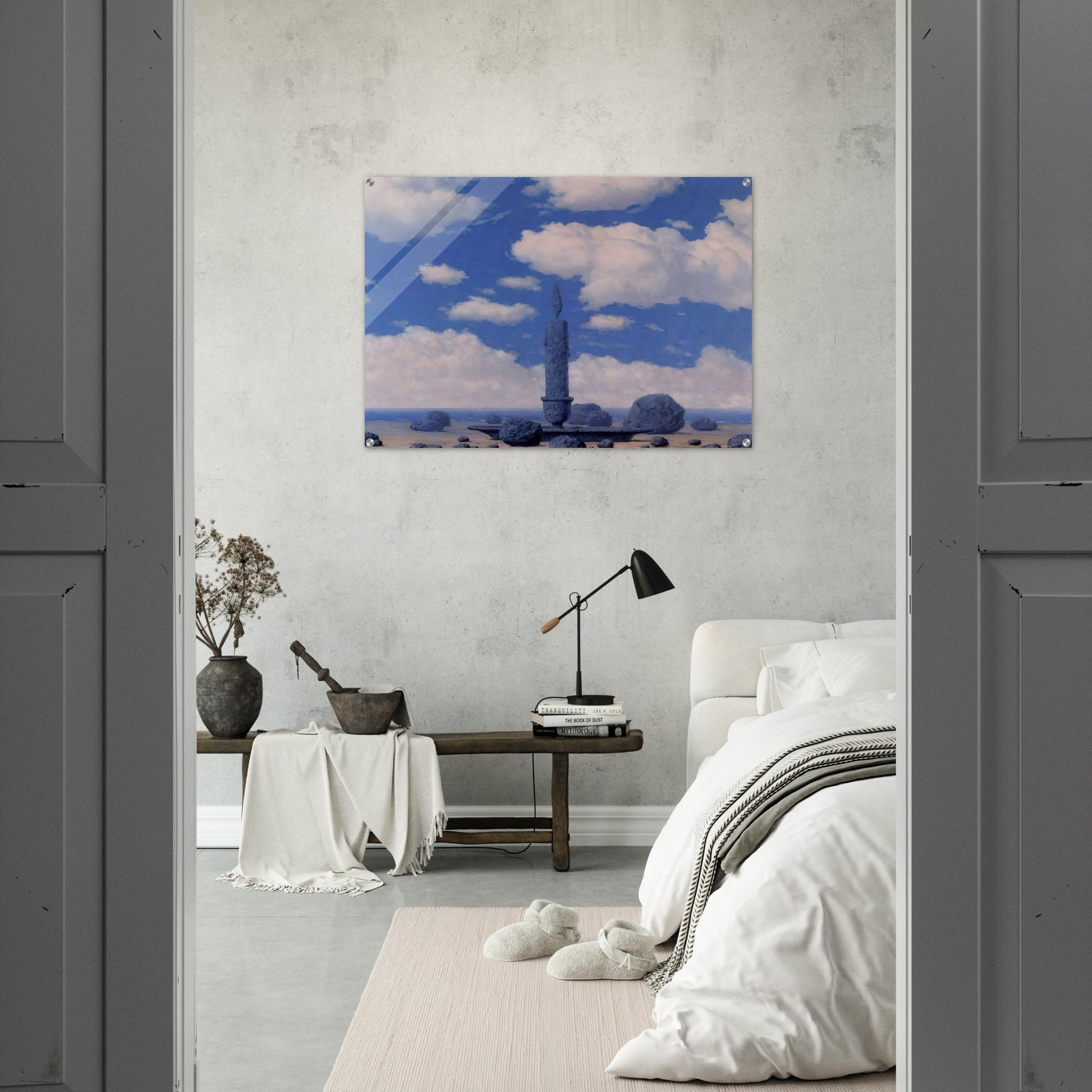 SOUVENIR FROM TRAVELS - Rene Magritte Acrylic Print - 70x100 cm / 28x40″ inches
