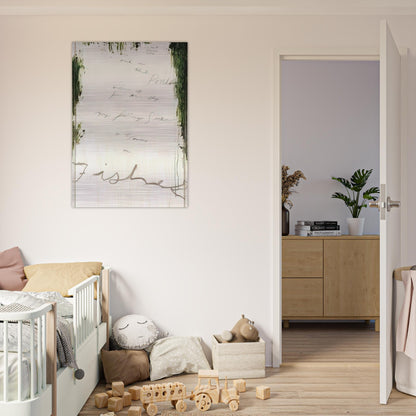 Untitled Part I - Cy Twombly Brushed Aluminum Print - 70x100 cm / 28x40 inches | Cy Twombly Aluminum Print | Cy Twombly Prints