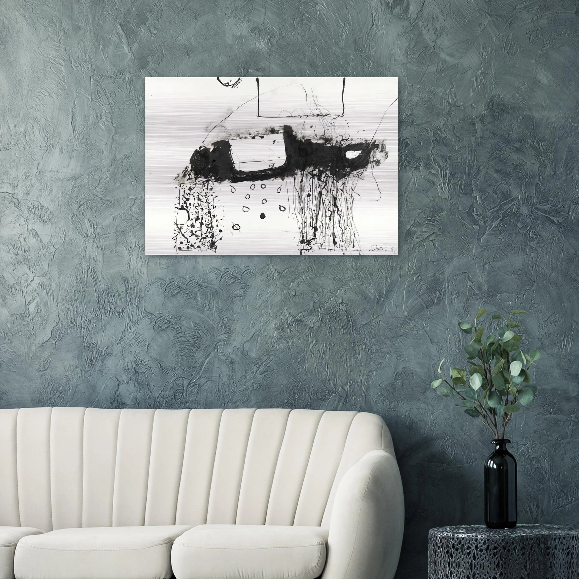 Boxcar - 1981 - Gene Davis Brushed Aluminum Print - 70x100 cm / 28x40 inches | Gene Davis Aluminum Print | Gene Davis Prints
