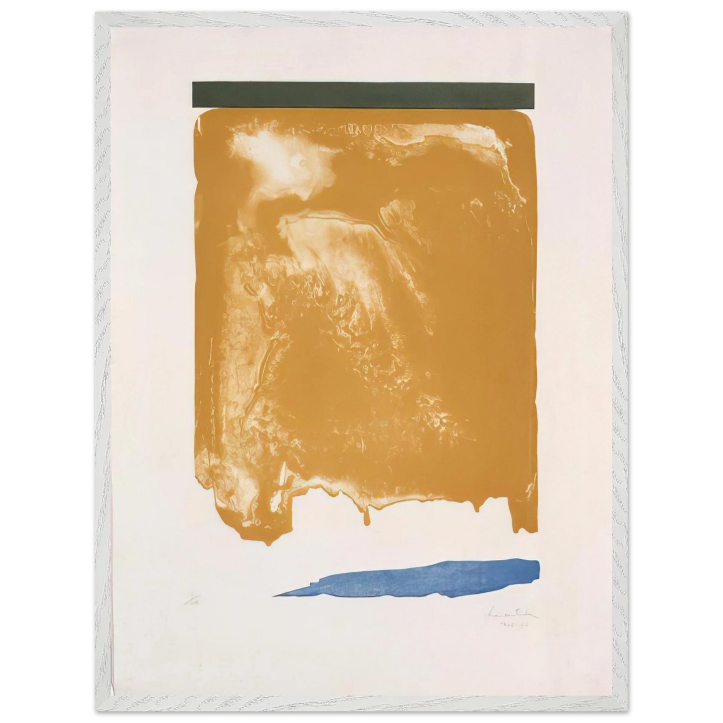 Helen Frankenthaler - Persian Garden - 1966 Wall art - A3 (29.7 x 42  cm) - Fine Art Poster-canvas - -