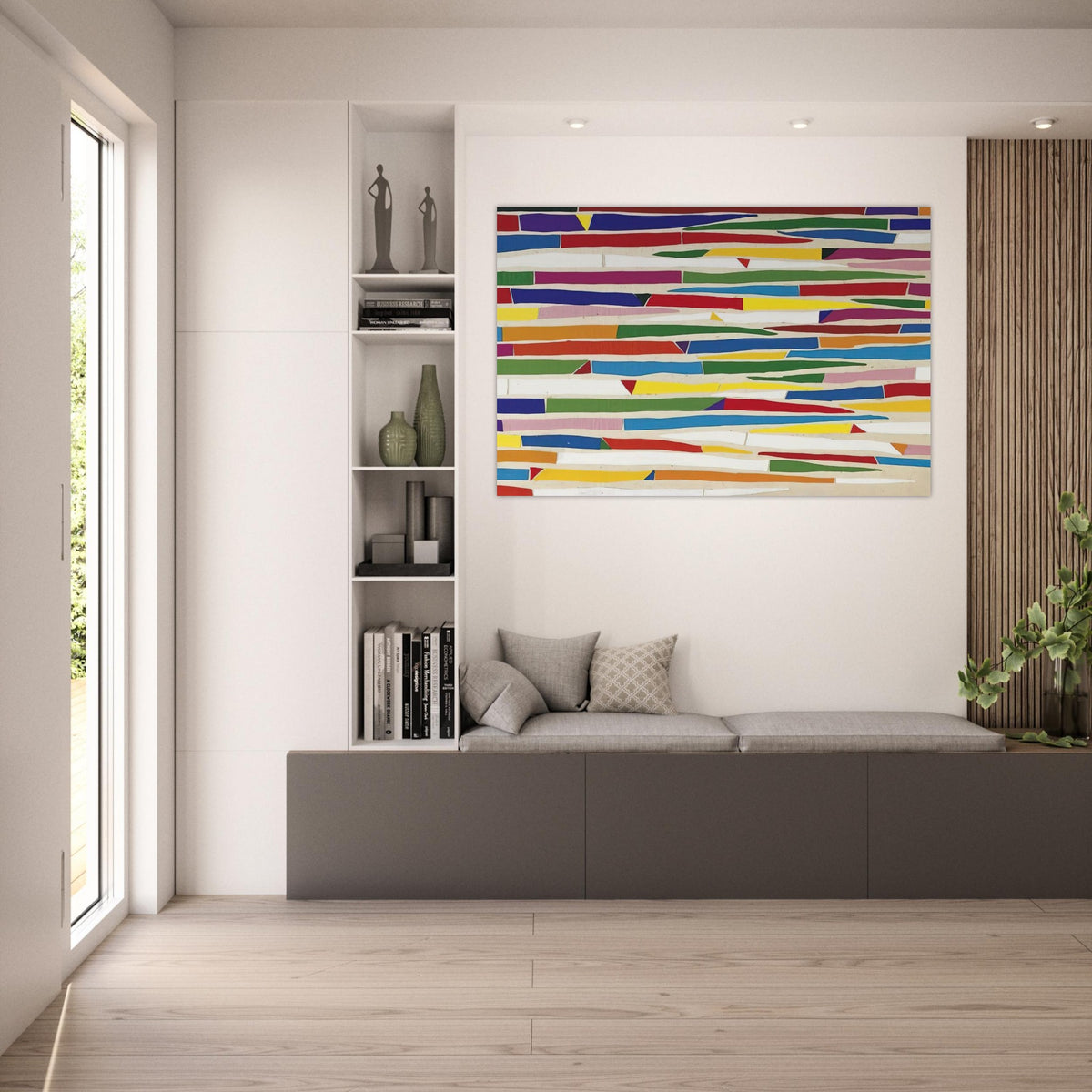 Composite - Color Field Painting - Piero Dorazio Art Prints - 100x150 cm / 40x60″ inches | Piero Dorazio Poster | Piero Dorazio Prints
