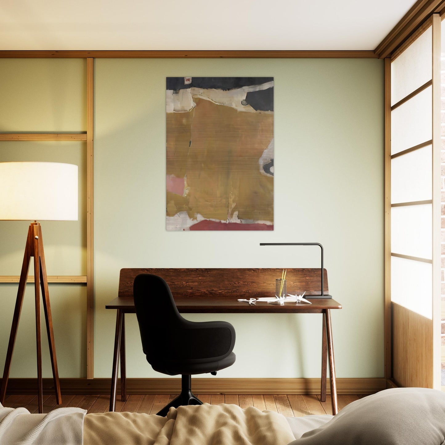 Untitled Albuquerque - Richard Diebenkorn Brushed Aluminum Print - 70x100 cm / 28x40 inches | Richard Diebenkorn Aluminum Print | Richard Diebenkorn Prints