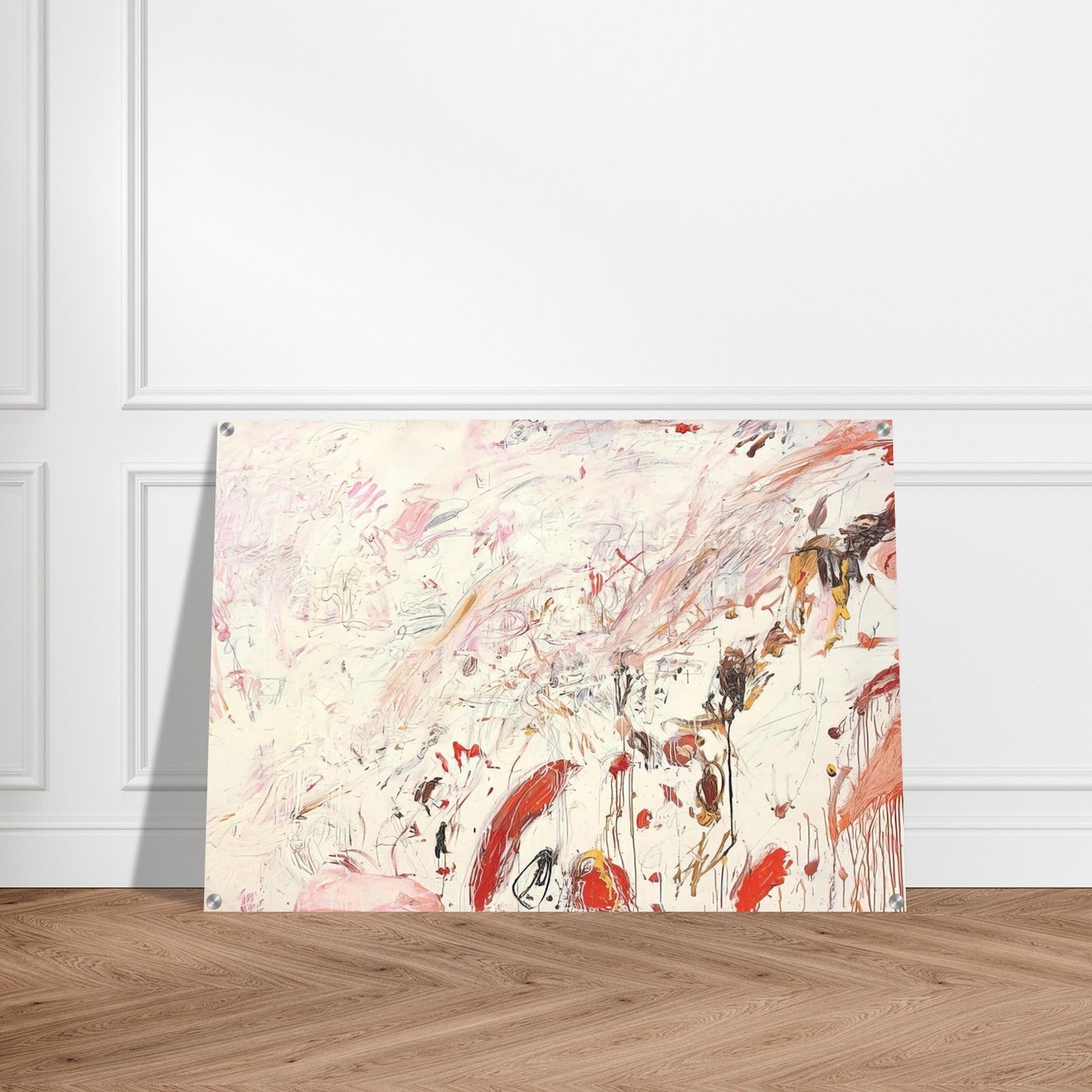 Ferragosto III - Cy Twombly Acrylic Print - 70x100 cm / 28x40″ inches