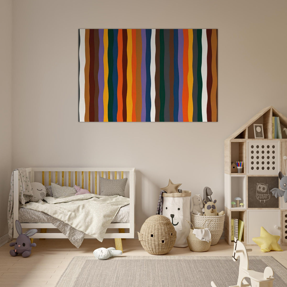 #20 - 1977 - Karl Benjamin Art Prints - 100x150 cm / 40x60″ inches | Karl Benjamin Poster | Karl Benjamin Prints