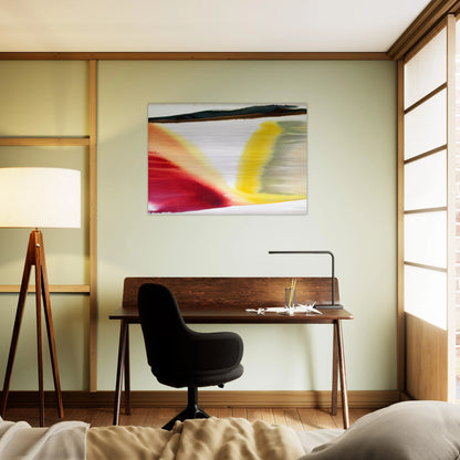 Phenomena Pointed East - Paul Jenkins Brushed Aluminum Print - 70x100 cm / 28x40 inches | Paul Jenkins Aluminum Print | Paul Jenkins Prints
