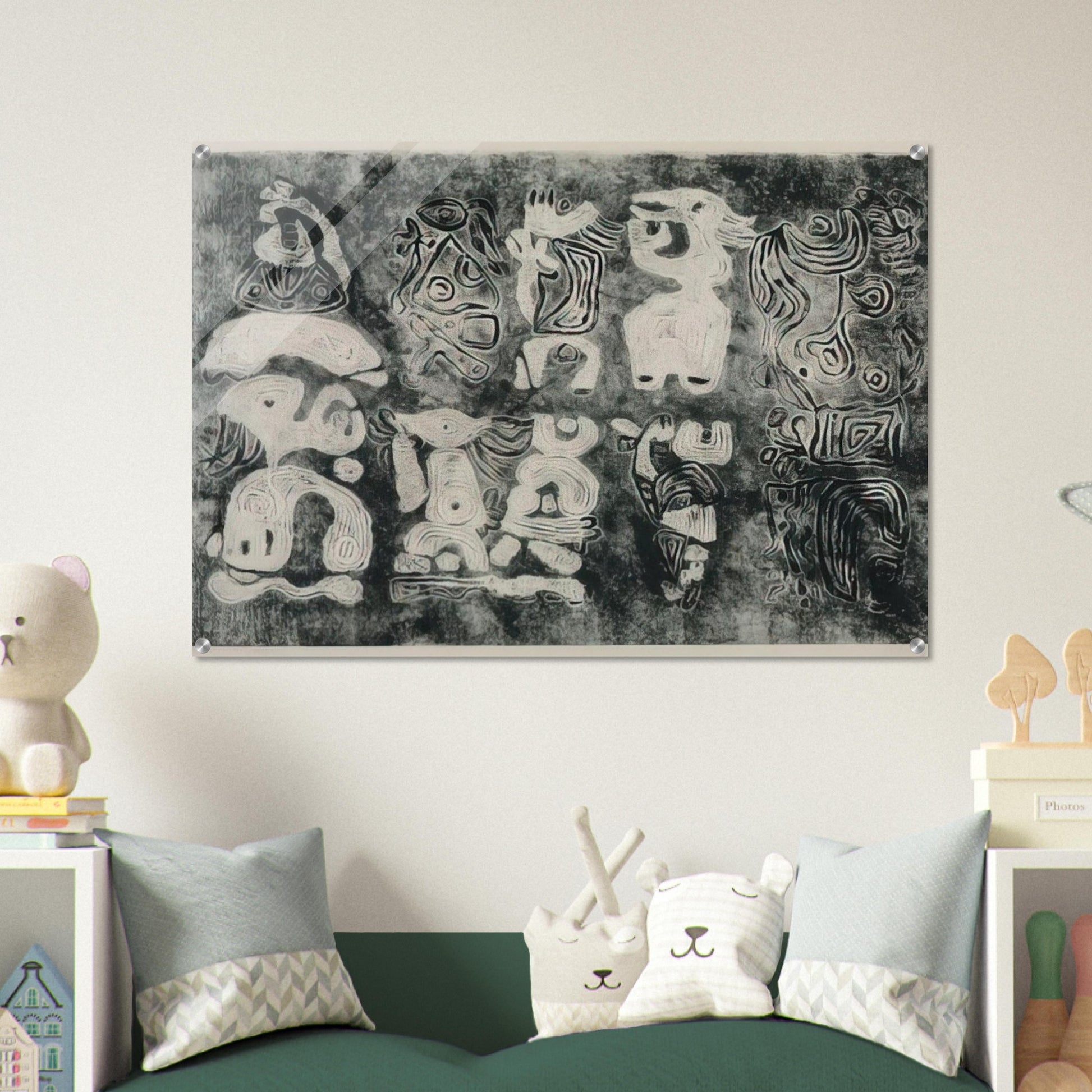 Gilgamesh - Karl Otto Gotz Acrylic Print - 70x100 cm / 28x40″ inches