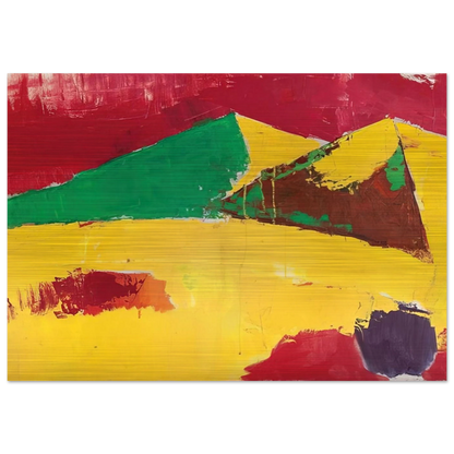 Sicile Agrigente - 1953 - Nicolas de Stael Brushed Aluminum Print - 70x100 cm / 28x40 inches | Nicolas de Stael Aluminum Print | Nicolas de Stael Prints