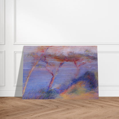 Landscape - Henri-Edmond Cross Brushed Aluminum Print - 70x100 cm / 28x40 inches | Henri-Edmond Cross Aluminum Print | Henri-Edmond Cross Prints