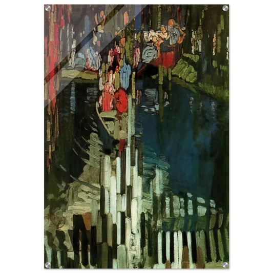 Piano Keys Lake - Frantisek Kupka Acrylic Print - 70x100 cm / 28x40″ inches