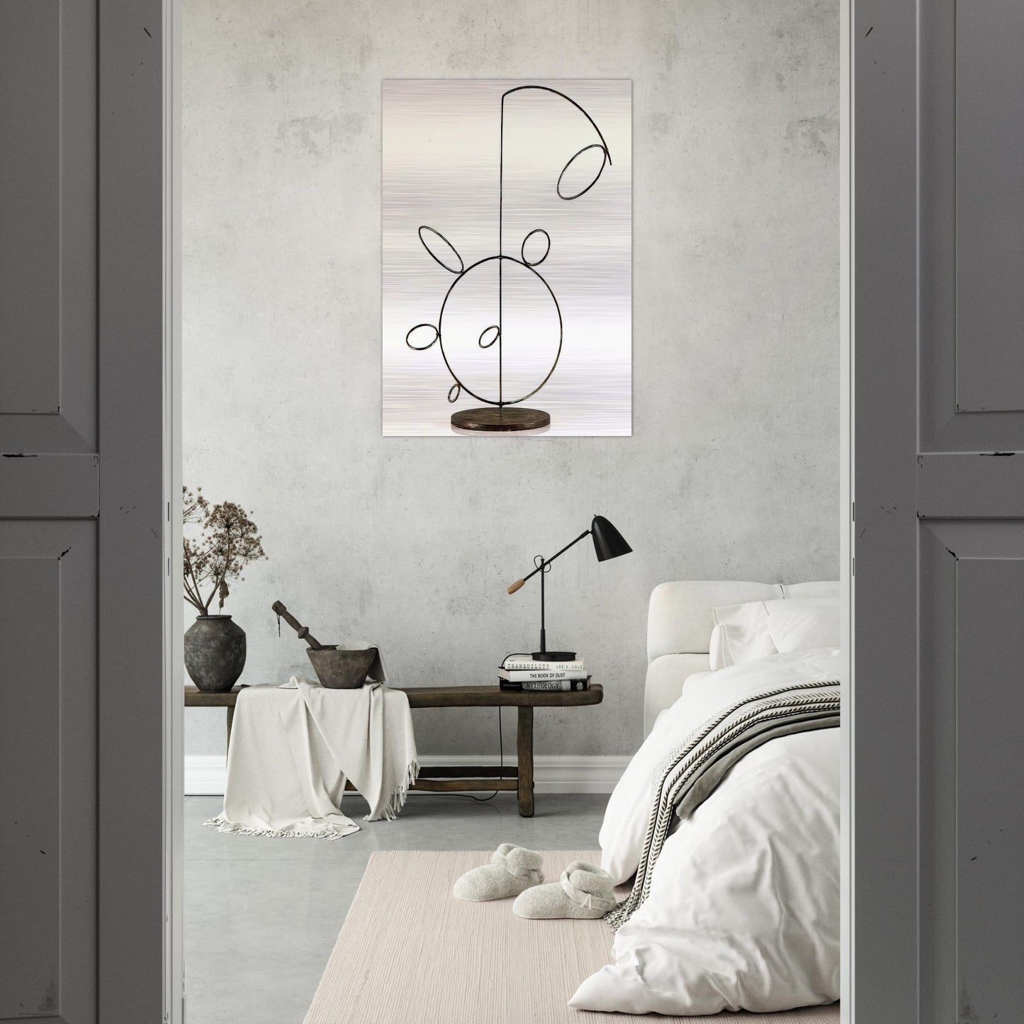 Stabile - 1954 1 - Lolo Soldevilla Brushed Aluminum Print - 70x100 cm / 28x40 inches | Lolo Soldevilla Aluminum Print | Lolo Soldevilla Prints