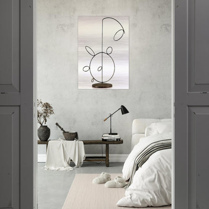 Stabile - 1954 1 - Lolo Soldevilla Brushed Aluminum Print - 70x100 cm / 28x40 inches | Lolo Soldevilla Aluminum Print | Lolo Soldevilla Prints
