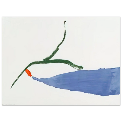 Helen Frankenthaler - A Little Zen - 1970 Wall art - 45x60 cm / 18x24 Inches - Fine Art Poster - -