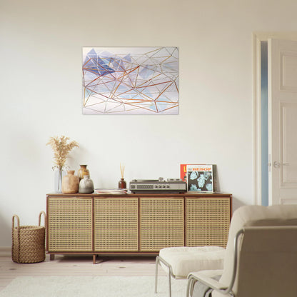Untitled - 1980 - Gego Brushed Aluminum Print - 70x100 cm / 28x40 inches | Gego Aluminum Print | Gego Prints