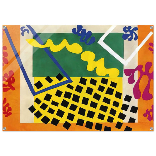 CUT OUTS 3 - Henri Matisse Acrylic Print - 70x100 cm / 28x40″ inches | Henri Matisse Wall Art | Henri Matisse Prints