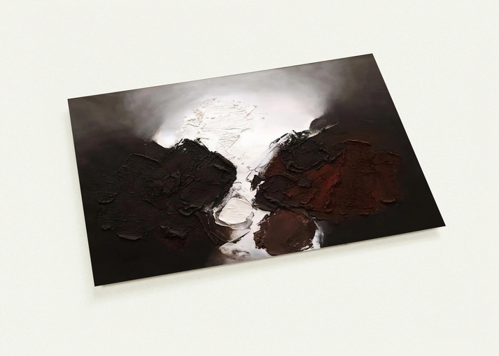 210 B 1960 By Luis Feito Pack of 10 Post Cards | Luis Feito Post Cards | A6 (10.5 x 14.8 cm) - 4.1 x 5.8 inches