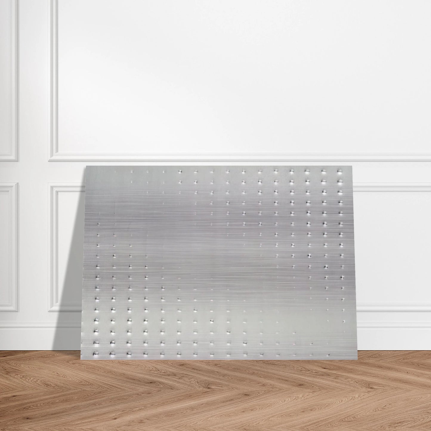 Untitled - 1995 - Enrico Castellani Brushed Aluminum Print - 70x100 cm / 28x40 inches | Enrico Castellani Aluminum Print | Enrico Castellani Prints