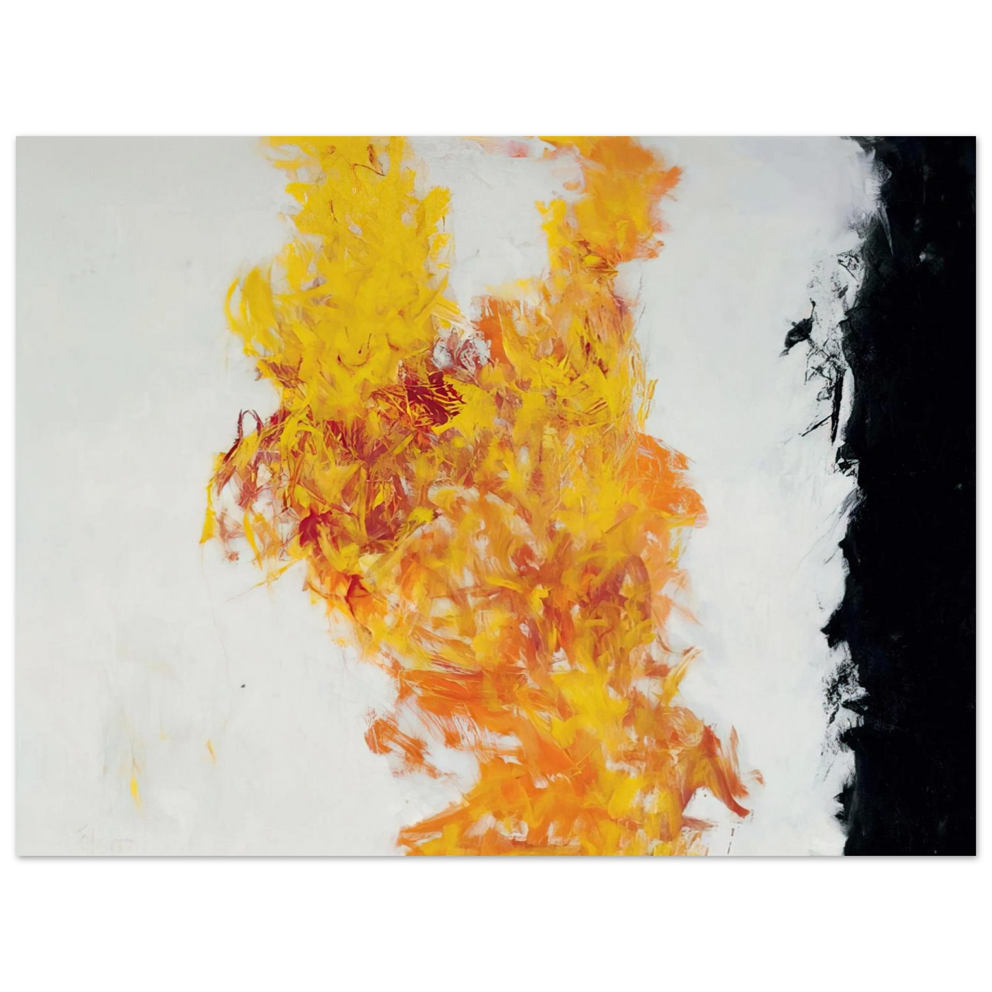 Theodoros Stamos - The Door - 1961  75x100 cm / 30x40inches Fine Art Poster