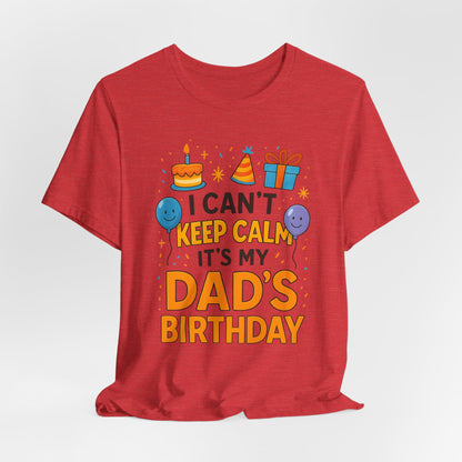 Regalo de cumpleaños para papá No puedo mantener la calma Es el cumpleaños de mi papá Feliz padre