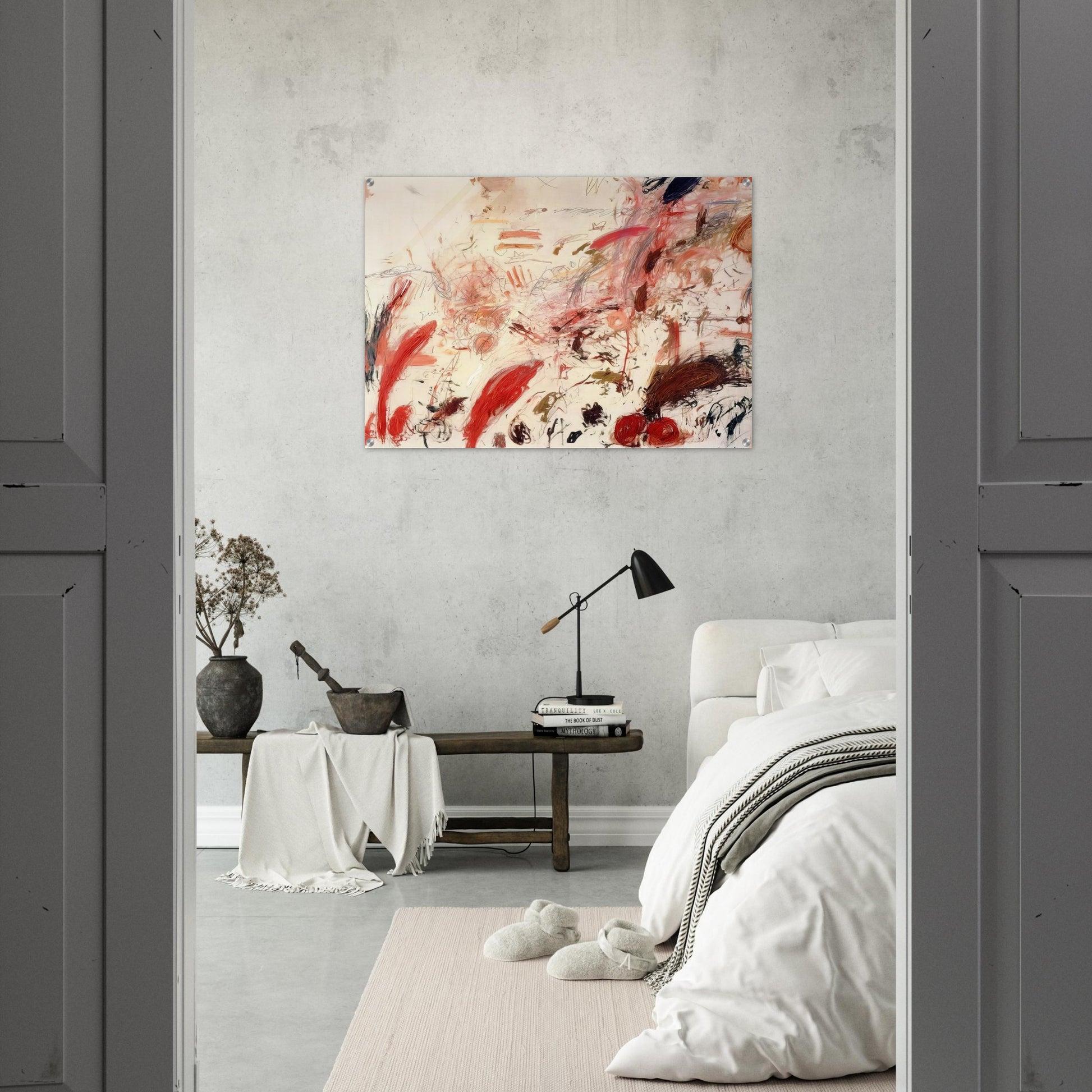 Ferragosto IV - Cy Twombly Acrylic Print - 70x100 cm / 28x40″ inches