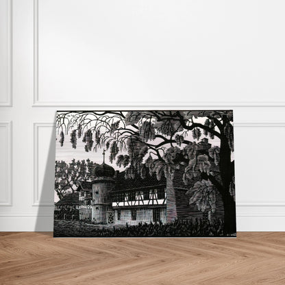 ESCHER (12) - MC Escher Brushed Aluminum Print - 70x100 cm / 28x40 inches | MC Escher Aluminum Print | MC Escher Prints