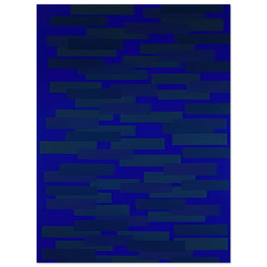 Ad Reinhardt - Number 15 - 1952  75x100 cm / 30x40inches Fine Art Poster