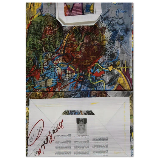 Untitled Migros - 1988 - Dieter Roth Brushed Aluminum Print - 70x100 cm / 28x40 inches | Dieter Roth Aluminum Print | Dieter Roth Prints