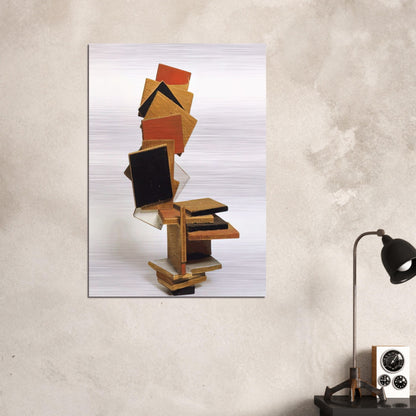 DIVERTIMENTO 1995 - Esteban Vicente Brushed Aluminum Print - 70x100 cm / 28x40 inches | Esteban Vicente Aluminum Print | Esteban Vicente Prints