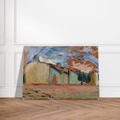 HOUSES FENOUILLET 1898 - Henri Matisse Acrylic Print - 70x100 cm / 28x40″ inches