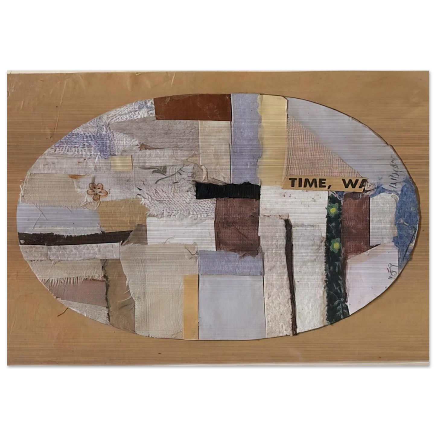 Number 159 - 1948 - Anne Ryan Brushed Aluminum Print - 70x100 cm / 28x40 inches | Anne Ryan Aluminum Print | Anne Ryan Prints
