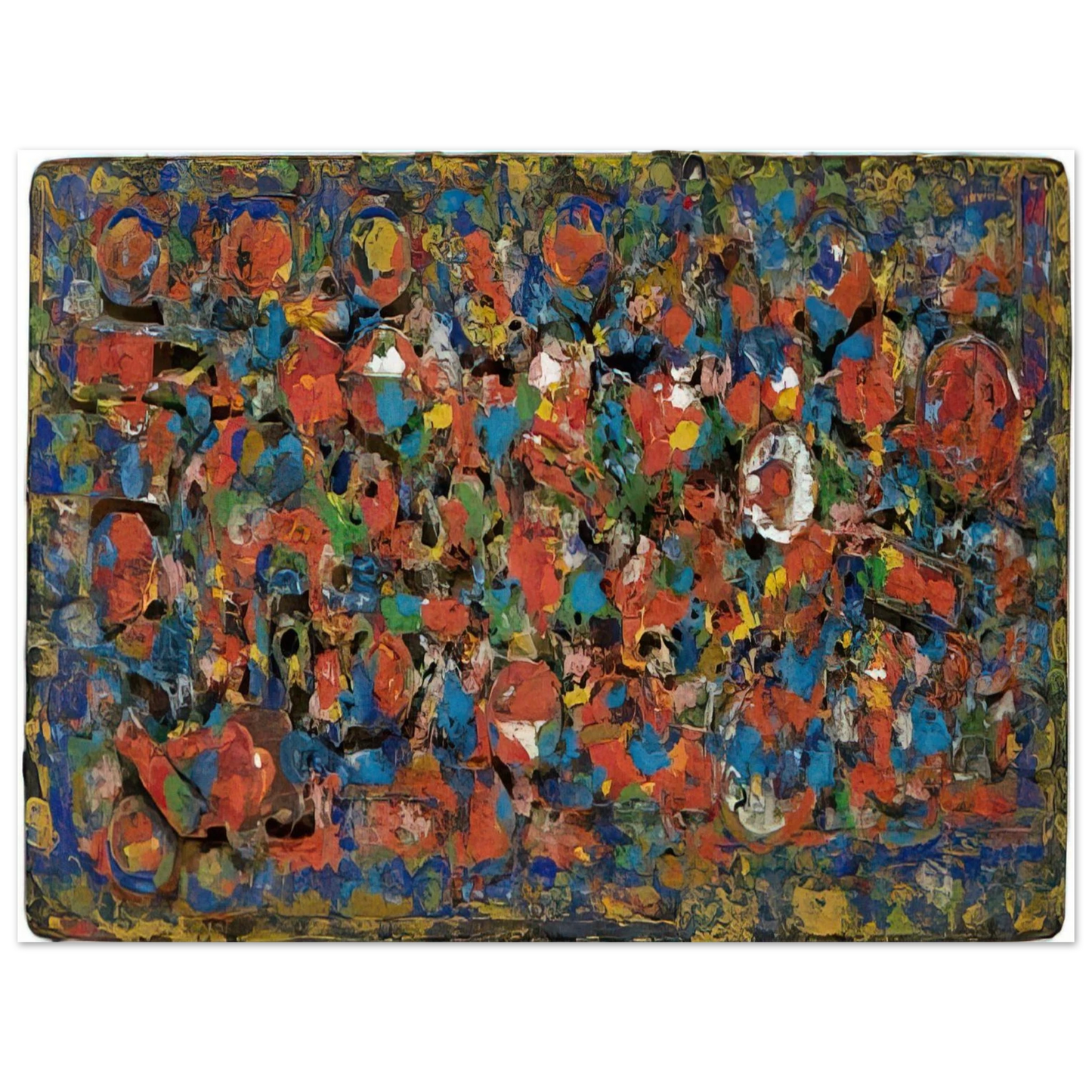 Richard Pousette-Dart - Encrustation  75x100 cm / 30x40inches Fine Art Poster
