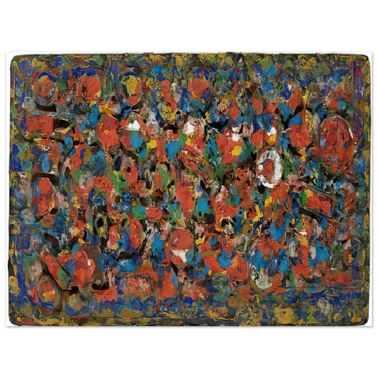 Richard Pousette-Dart - Encrustation  75x100 cm / 30x40inches Fine Art Poster