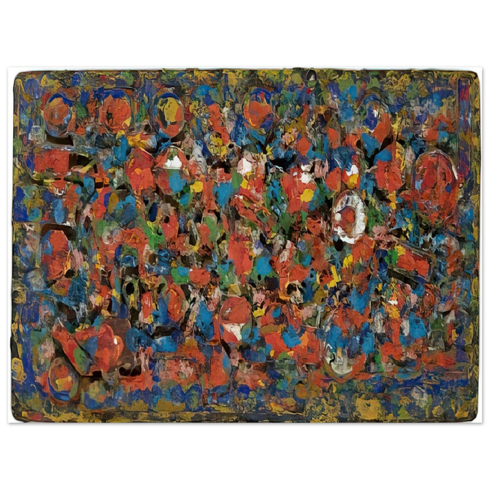 Richard Pousette-Dart - Encrustation  75x100 cm / 30x40inches Fine Art Poster