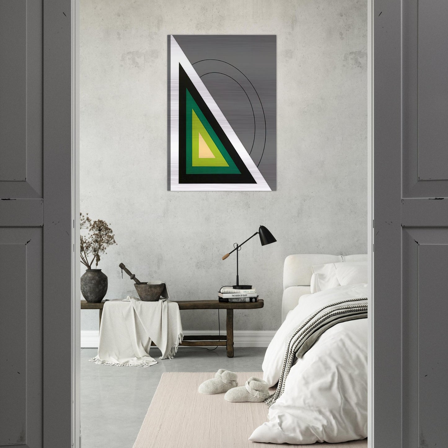 Untitled - Concretism - Carmelo Arden Quin Brushed Aluminum Print - 70x100 cm / 28x40 inches | Carmelo Arden Quin Aluminum Print | Carmelo Arden Quin Prints