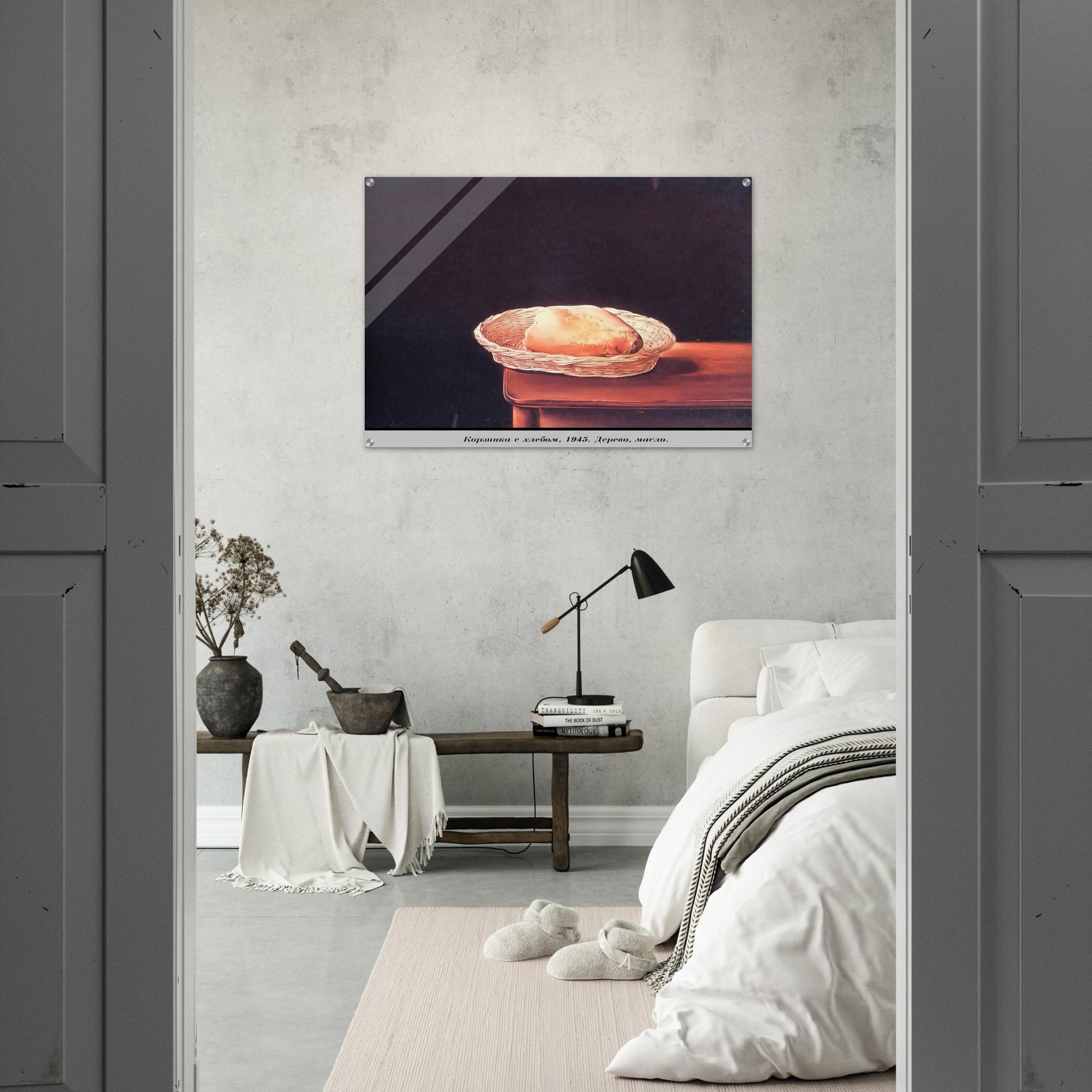 THE BREAD BASKET - Salvador Dali Acrylic Print - 70x100 cm / 28x40″ inches | Salvador Dali Wall Art | Salvador Dali Prints