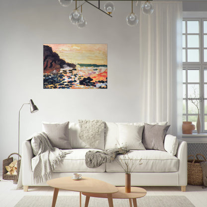 SEASCAPE 1906 - Henri Matisse Brushed Aluminum Print - 70x100 cm / 28x40 inches | Henri Matisse Aluminum Print | Henri Matisse Prints
