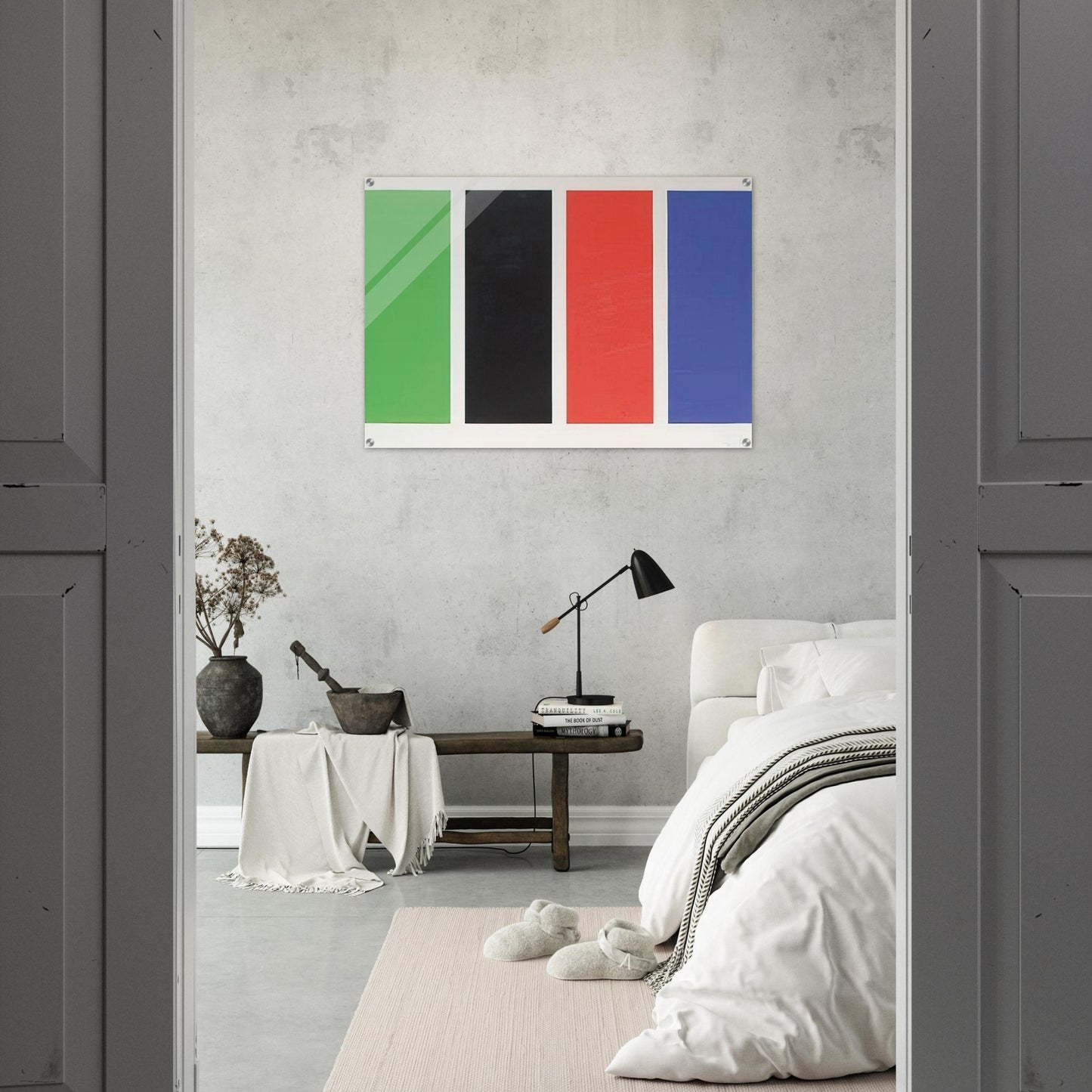 Four Panels - Ellsworth Kelly Acrylic Print - 70x100 cm / 28x40″ inches