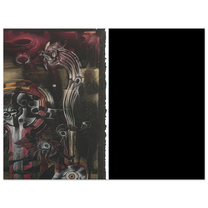 Lee Bontecou - UNTITLED 1998 2  75x100 cm / 30x40inches Fine Art Poster