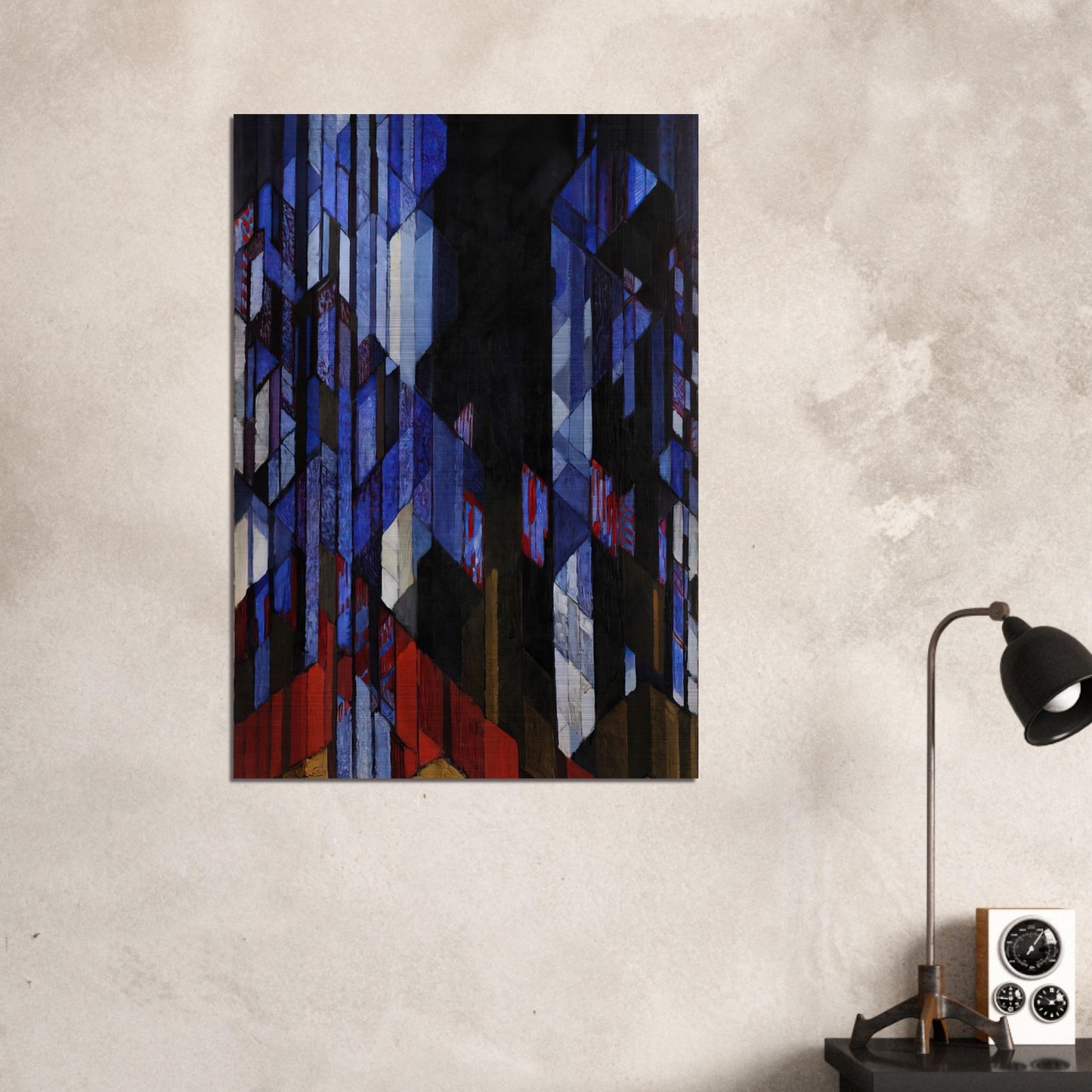 Cathedral - Frantisek Kupka Brushed Aluminum Print - 70x100 cm / 28x40 inches | Frantisek Kupka Aluminum Print | Frantisek Kupka Prints