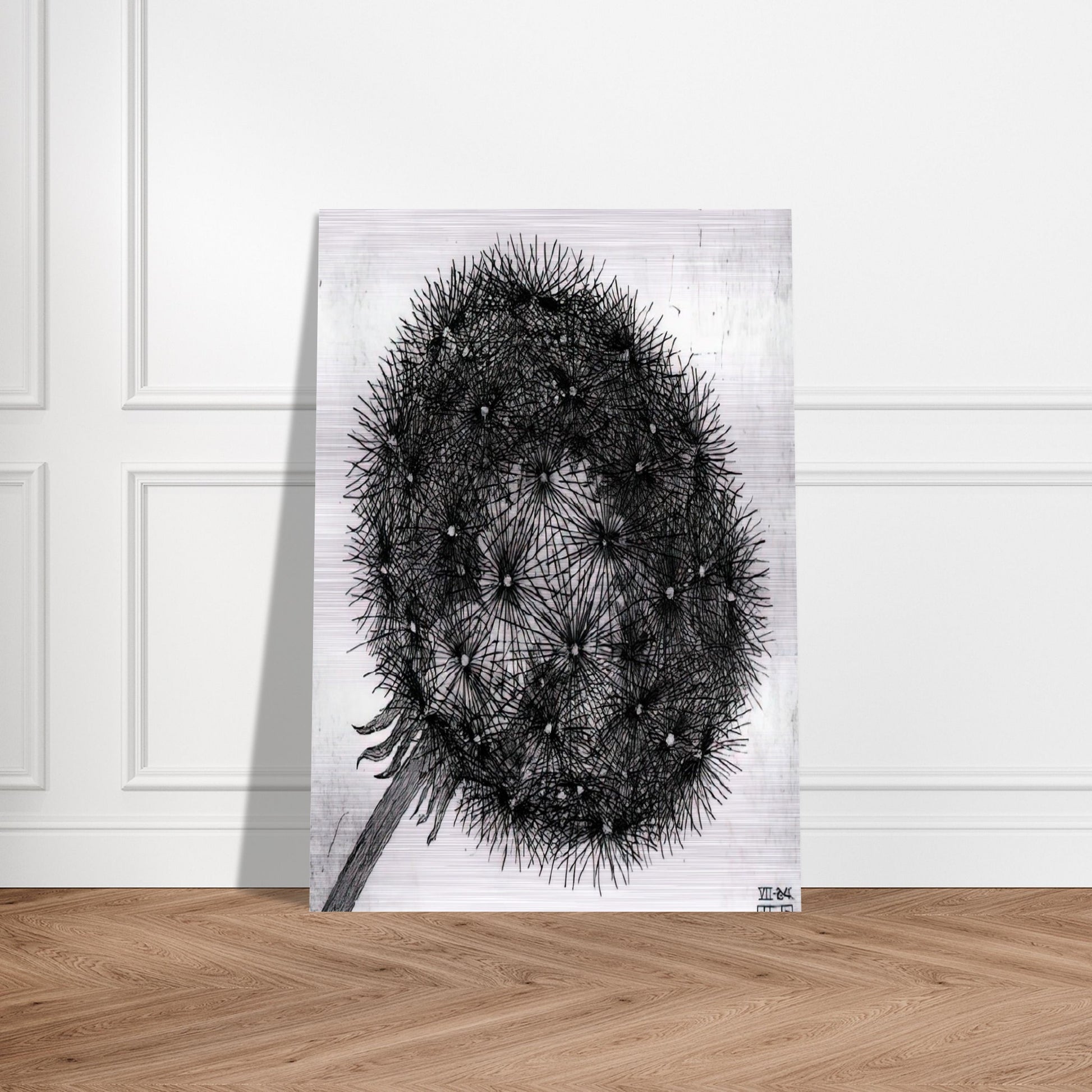 BLOWBALL I - MC Escher Brushed Aluminum Print - 70x100 cm / 28x40 inches | MC Escher Aluminum Print | MC Escher Prints