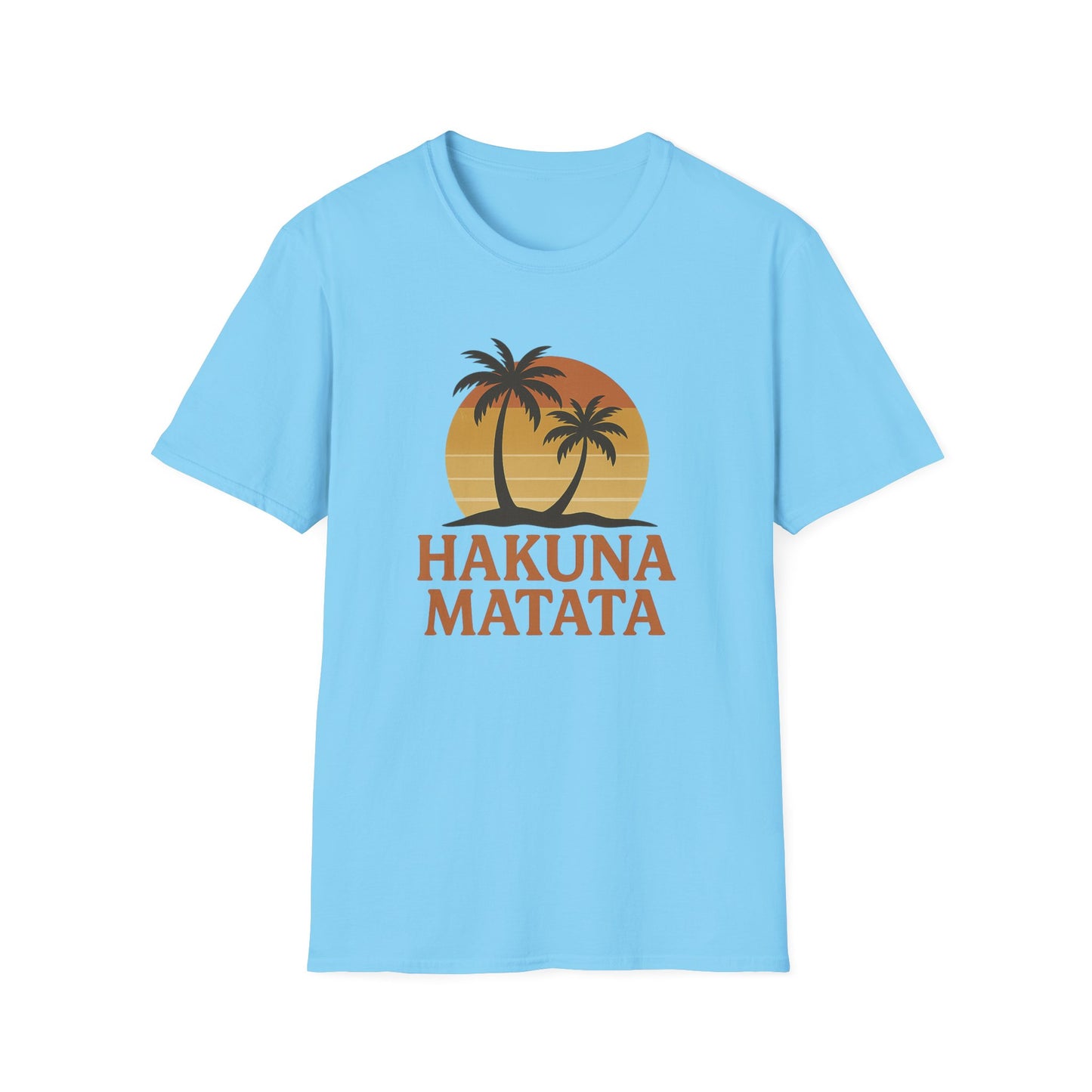 Camiseta con gráfico retro de Hakuna Matata, camiseta con vibra positiva "No Worries", camiseta vintage inspirada en los 90, camiseta con frase "Siéntete bien", regalo unisex