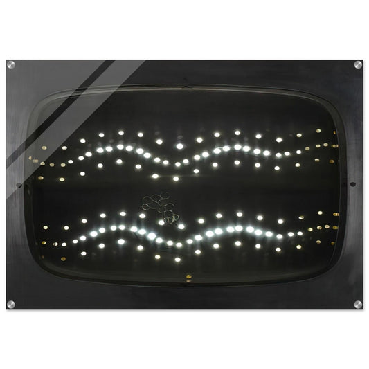 Televisor hidraulizado 1 - 1956 - Gyula Kosice Acrylic Print - 70x100 cm / 28x40″ inches