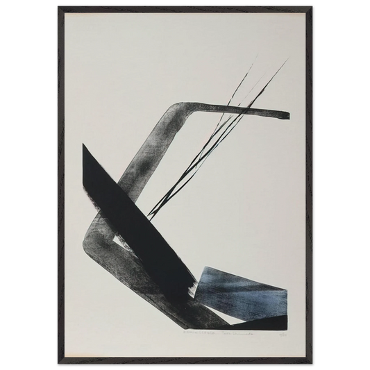 Reminiscence - 1984 - Toko Shinoda 70x100 cm / 28x40 inches Framed Art Print – Black Wooden Frame