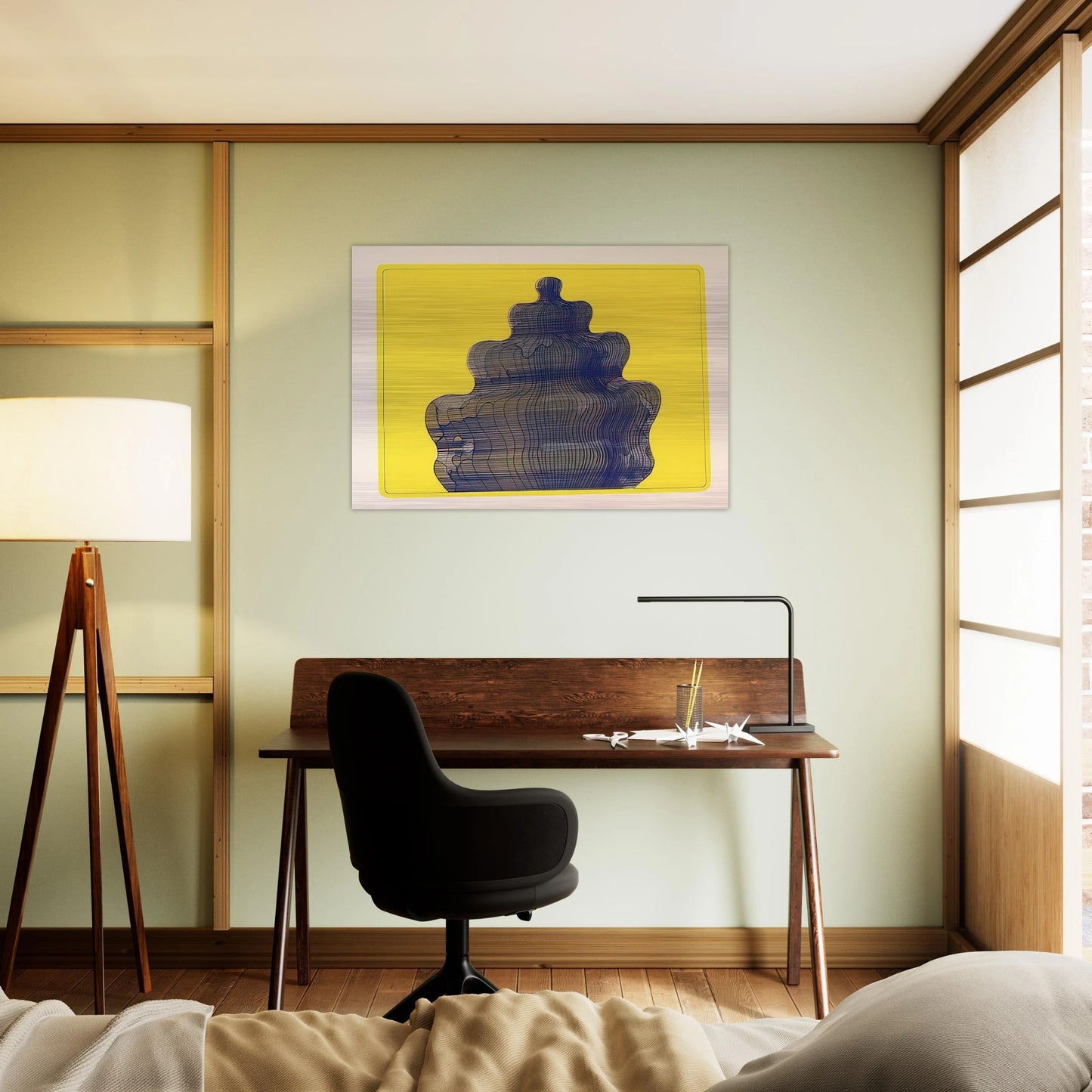 Torte in der Sonne Fancy-Cake In the Sun - 1970 - Dieter Roth Brushed Aluminum Print - 70x100 cm / 28x40 inches | Dieter Roth Aluminum Print | Dieter Roth Prints