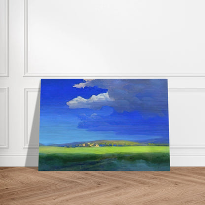 After the thunderstorm - Arkhyp Kuindzhi Brushed Aluminum Print - 70x100 cm / 28x40 inches | Arkhyp Kuindzhi Aluminum Print | Arkhyp Kuindzhi Prints