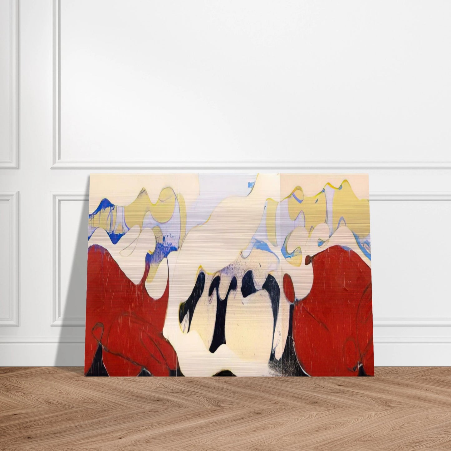 Coney Island Beauty - 1974 - Norman Bluhm Brushed Aluminum Print - 70x100 cm / 28x40 inches | Norman Bluhm Aluminum Print | Norman Bluhm Prints