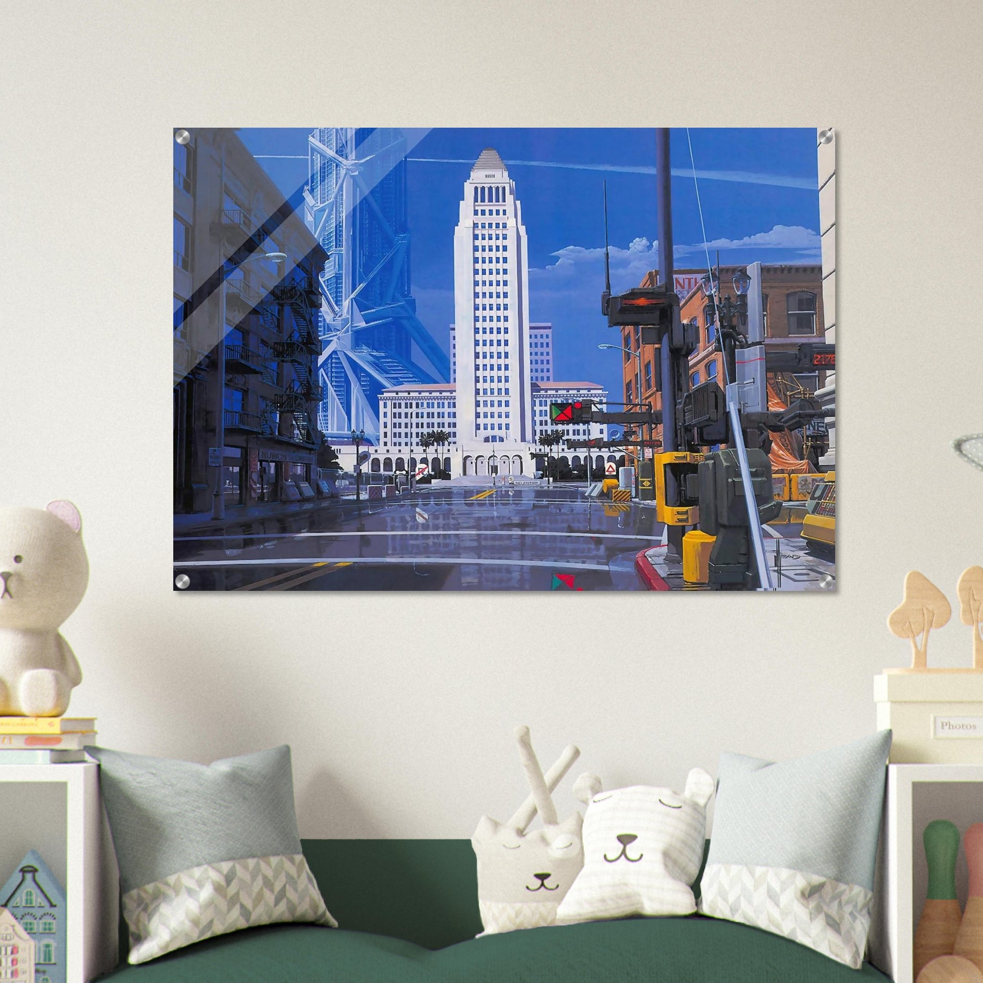 Syd Mead - Syd Mead Acrylic Print - 70x100 cm / 28x40″ inches | Syd Mead Wall Art | Syd Mead Prints