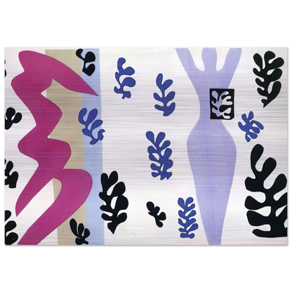 THE KNIFE THROWER 1947 - Henri Matisse Brushed Aluminum Print - 70x100 cm / 28x40 inches | Henri Matisse Aluminum Print | Henri Matisse Prints